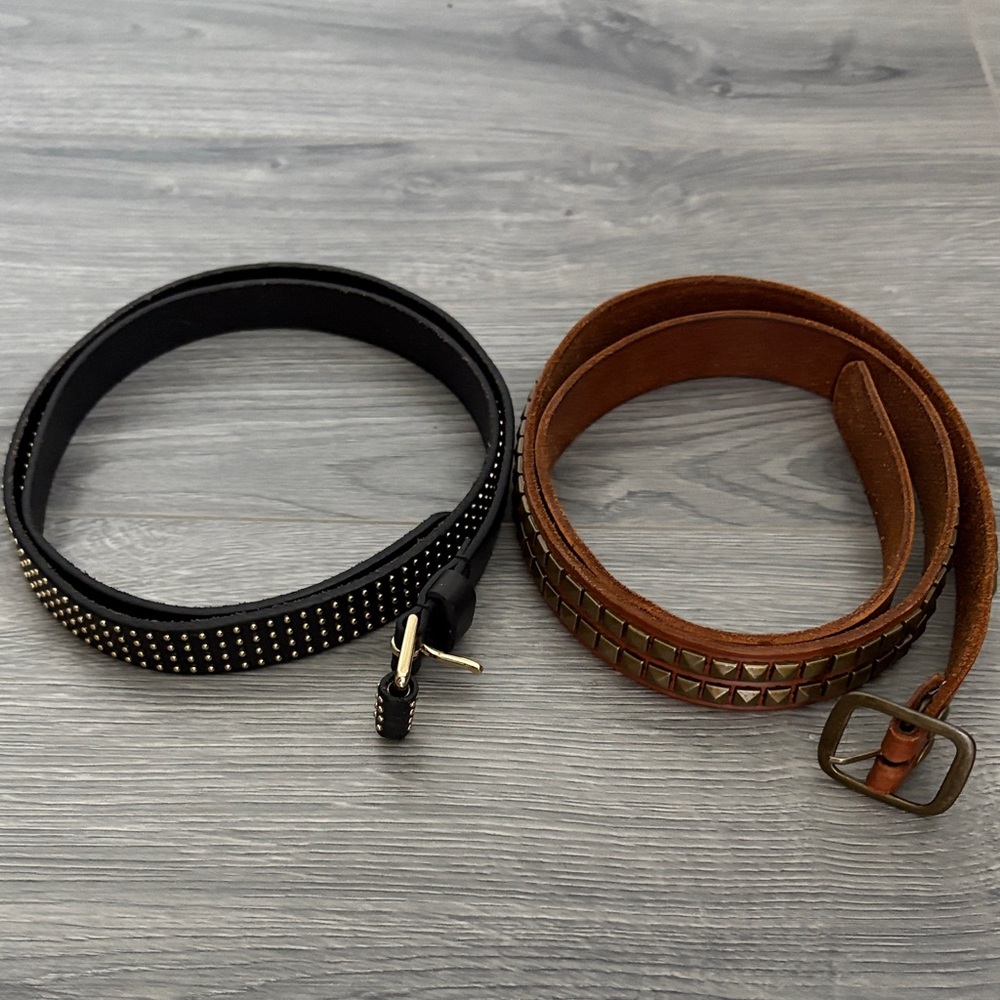 Skinny Studded Belt Bundle